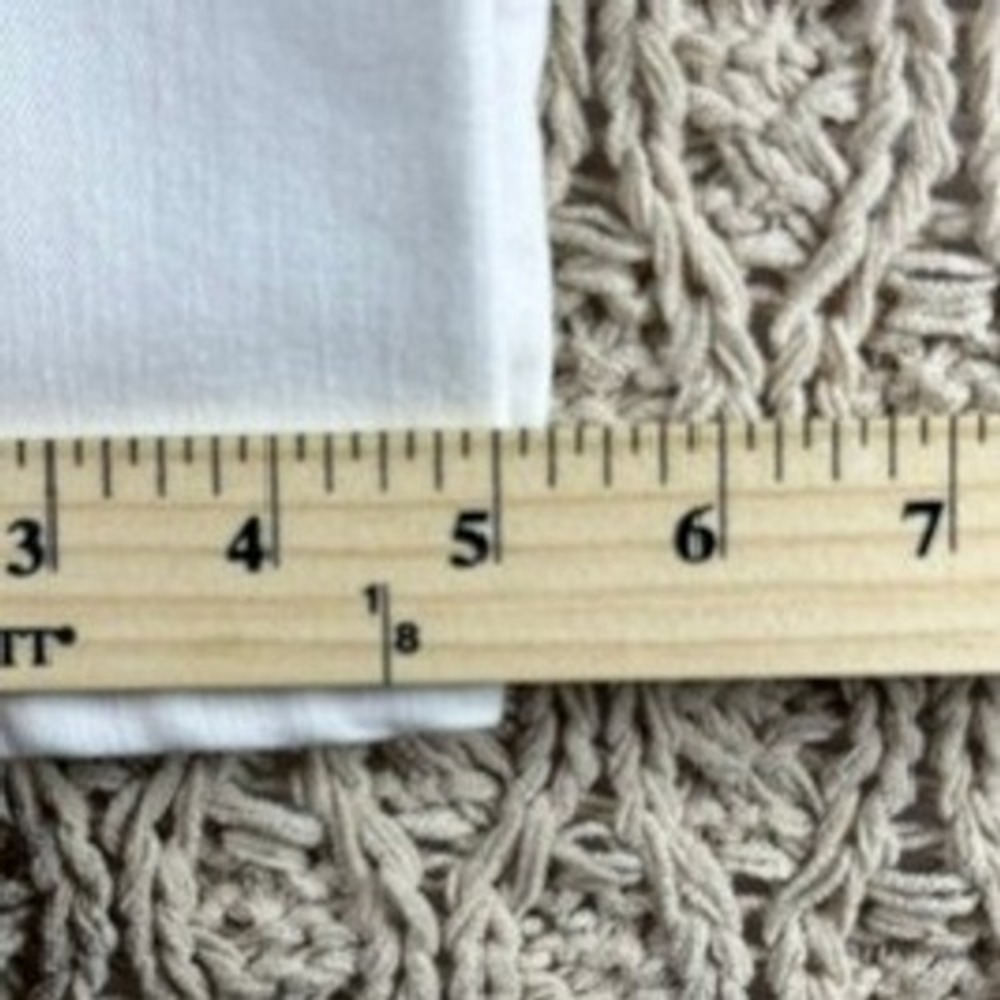 Old Navy Rockstar Skinny Jeans Women 10 Long White Mid-Rise Stretch Denim - Picture 8 of 8